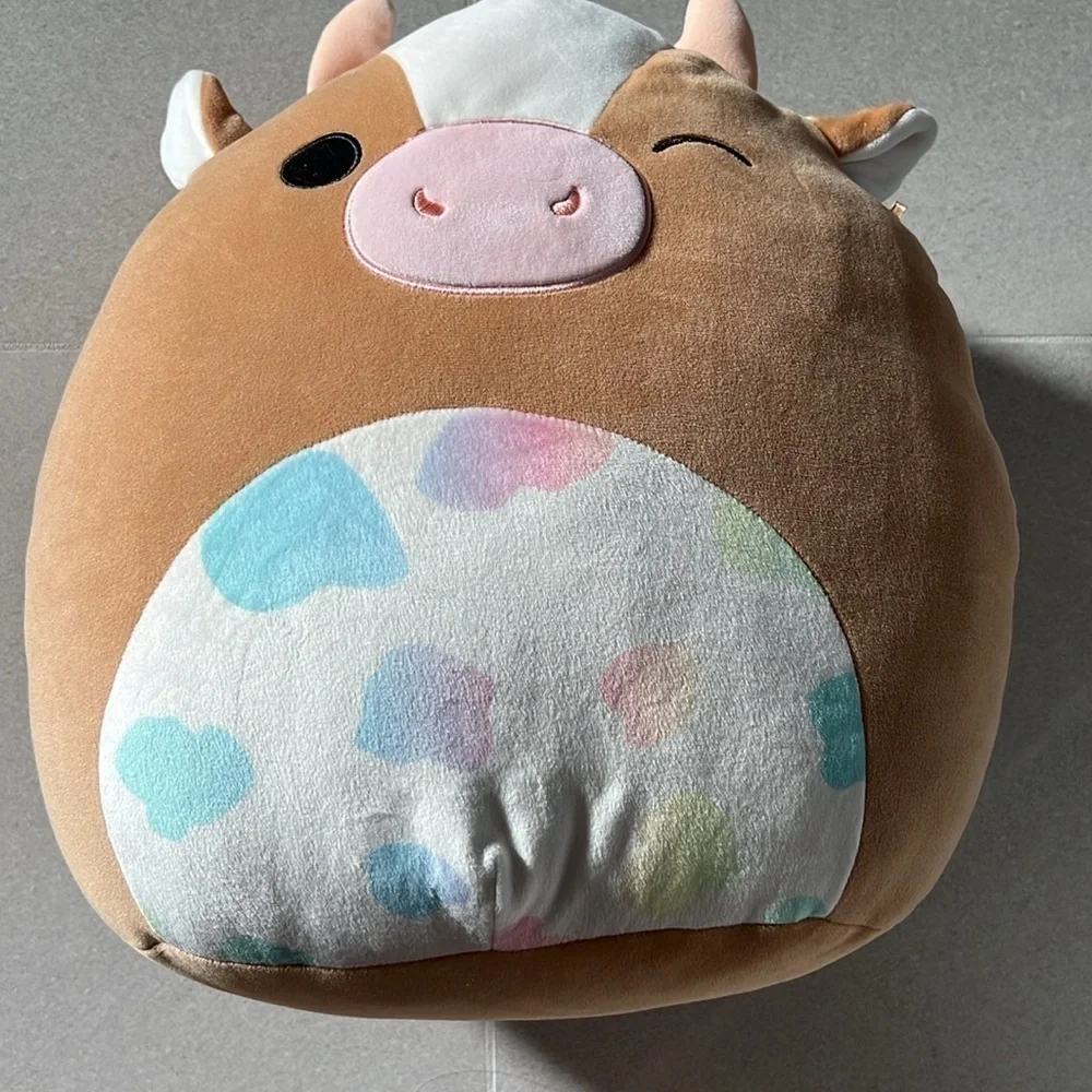 Squishmallow 14” Griella Cow!